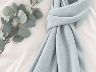 chale lin celadon vert bleu